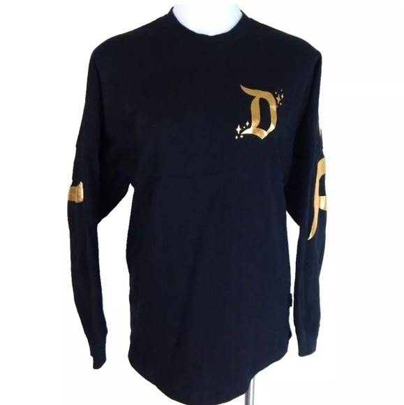 Disneyland Castle Spirit Jersey Gold Black - Picture 2 of 5